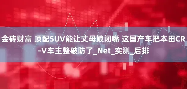 金砖财富 顶配SUV能让丈母娘闭嘴 这国产车把本田CR-V车主整破防了_Net_实测_后排